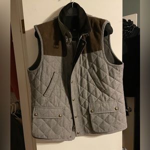 Joseph A. Bank Zip/snap up Vest
